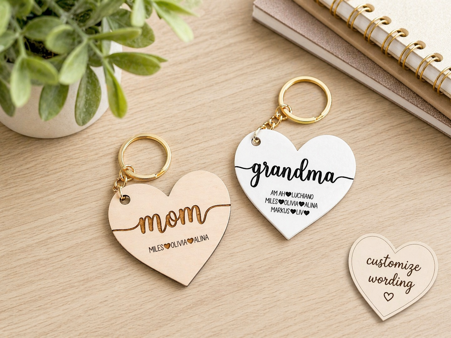 Customizable Acrylic Keychains