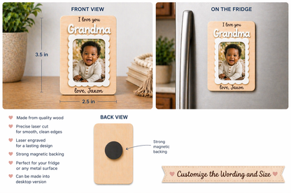 Mini Frame Fridge Magnet