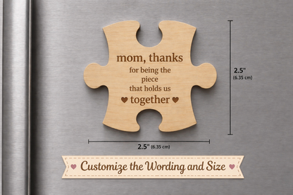 Puzzle Piece Fridge Magnet