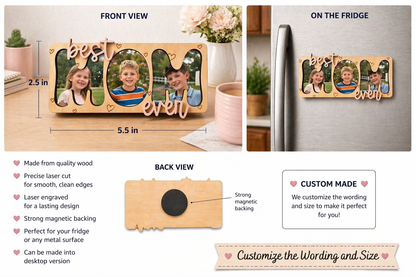 Desktop or Magnet Frame
