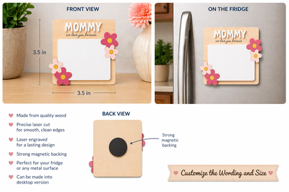 White Board Fridge Magnet
