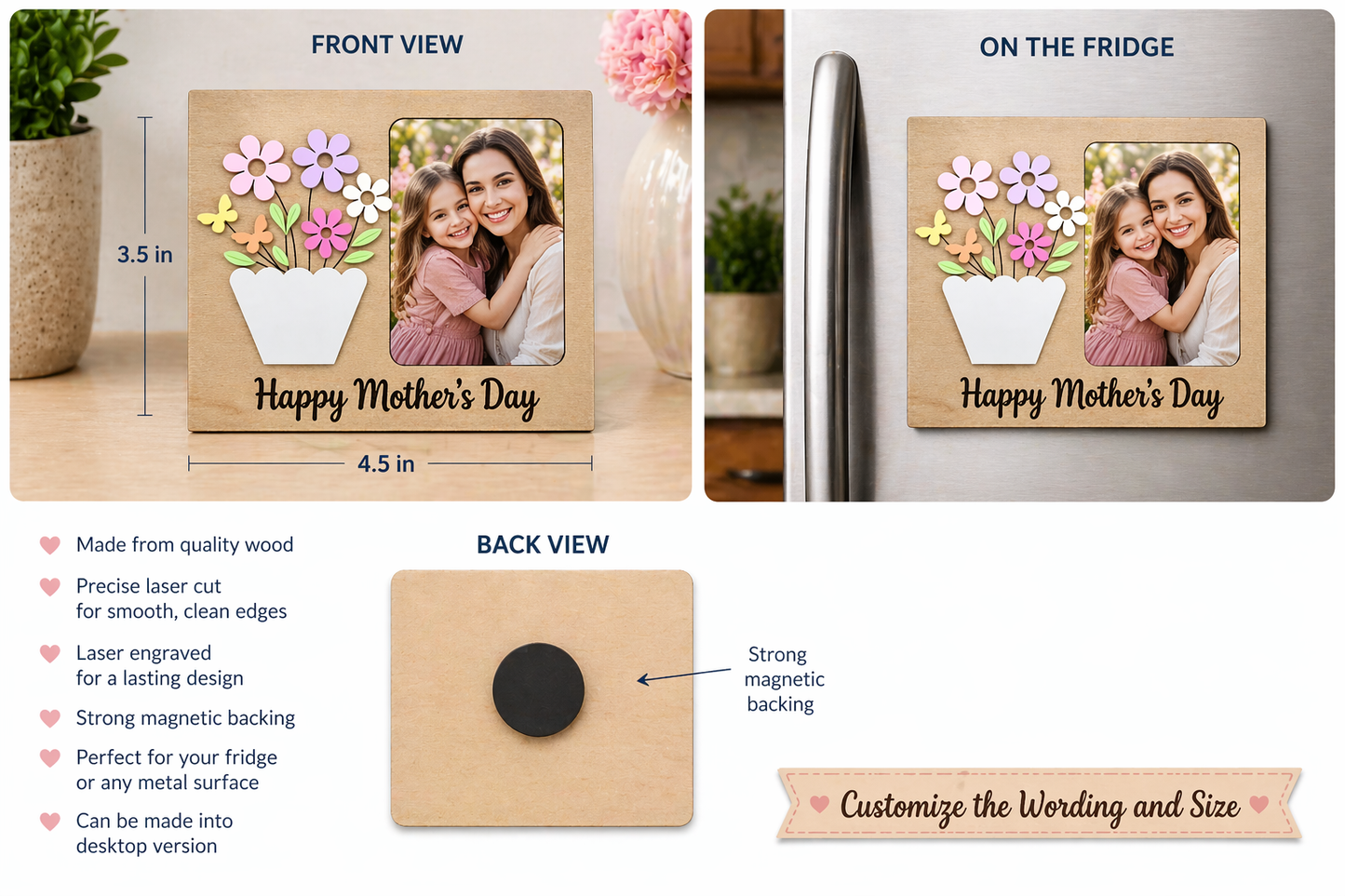 Flower Pot Mother’s Day Frame