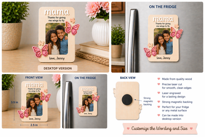 Butterfly Picture Frame/Magnet