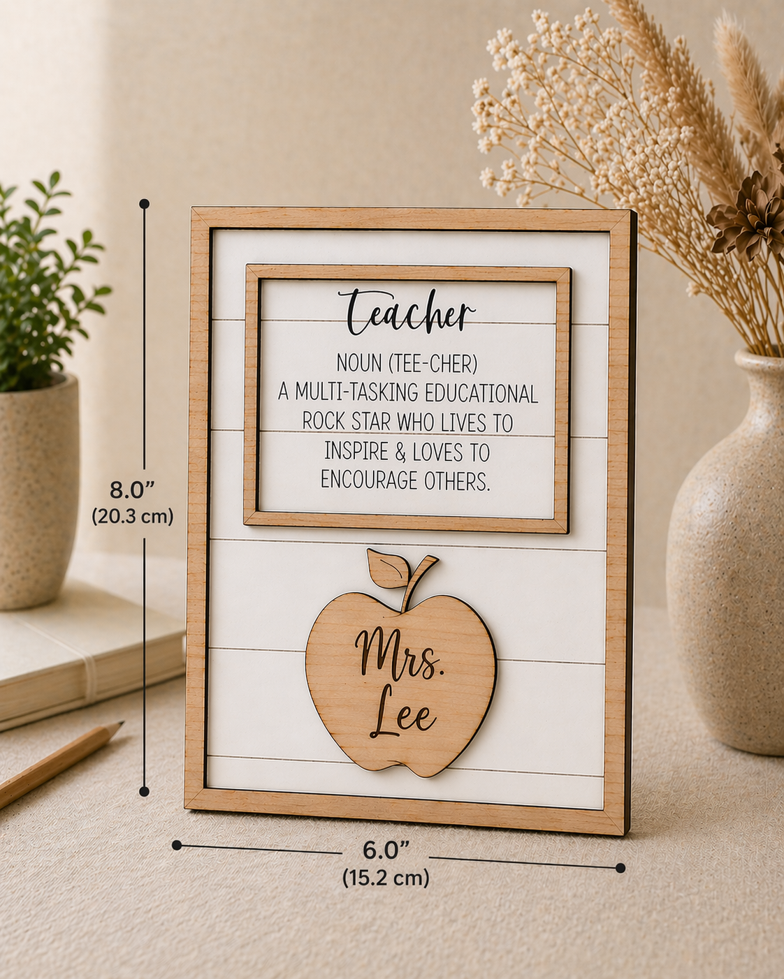 Desktop Teacher Gift