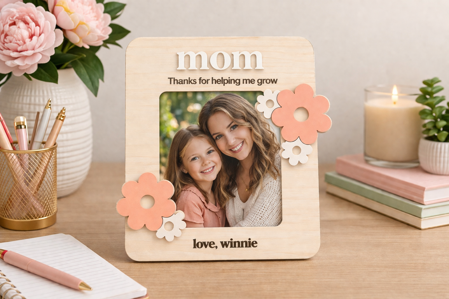 Thanks for Helping Me Grow Frame/Magnet