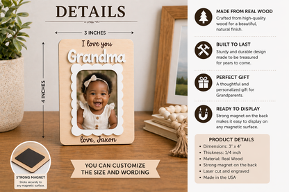 Mini Frame Fridge Magnet