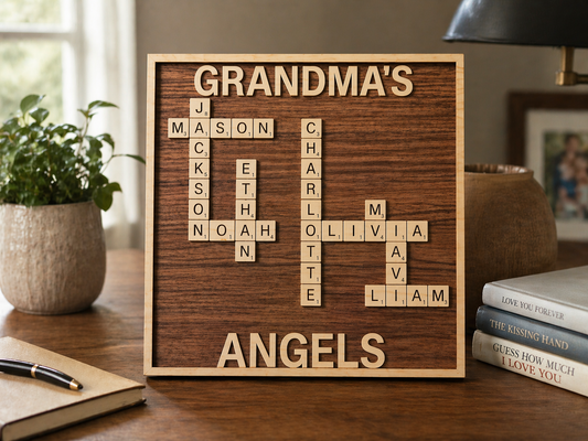 Scrabble Tile Desktop or Wall Decor