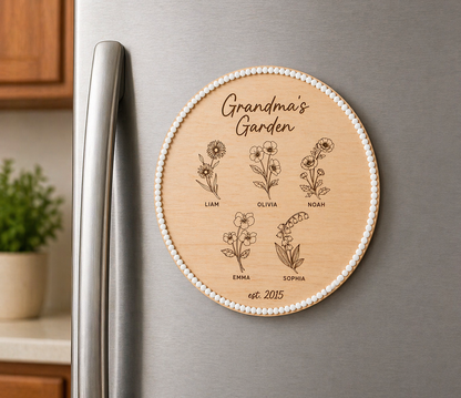 Birth Flower Fridge Magnets