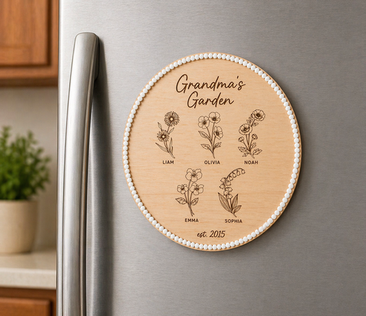 Birth Flower Fridge Magnets