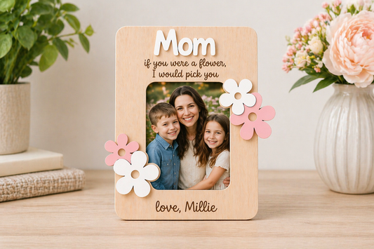 Flower Frame/Fridge Magnet