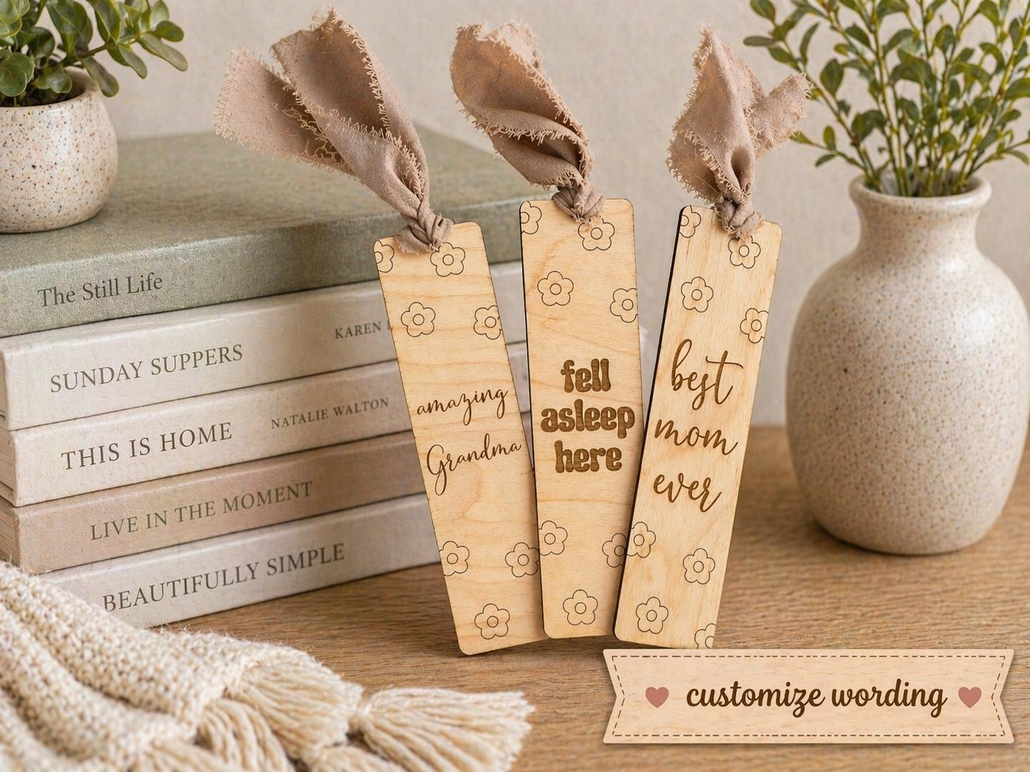 Set of Three Bookmarks