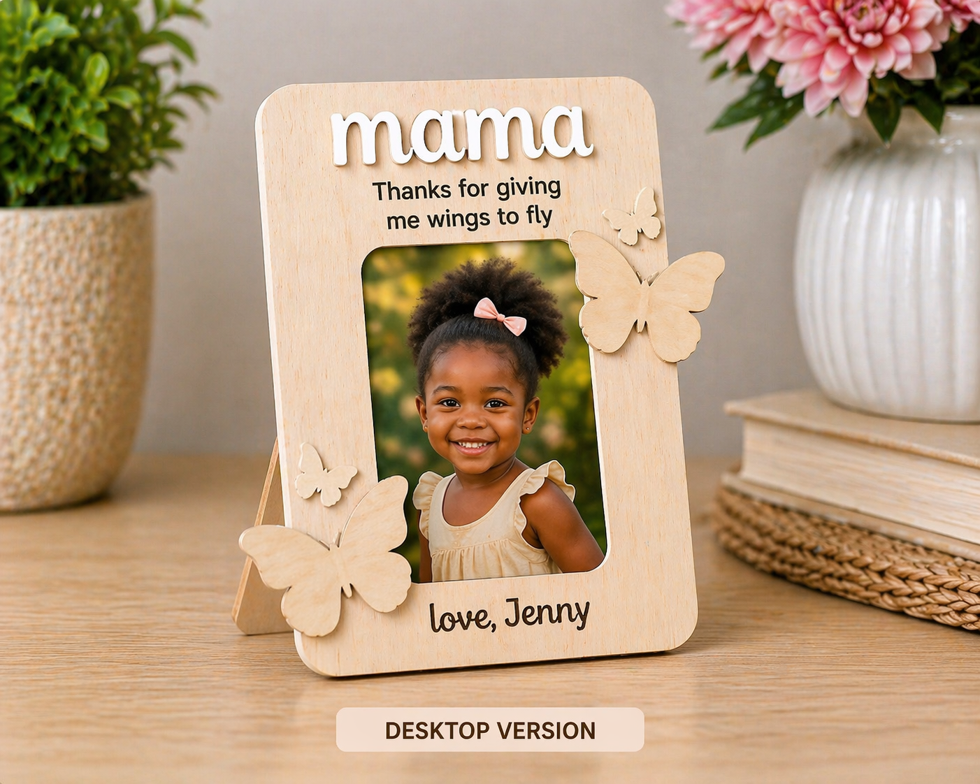 Butterfly Picture Frame/Magnet