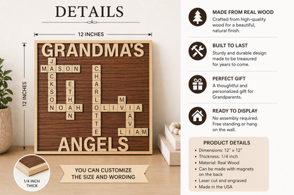 Scrabble Tile Desktop or Wall Decor