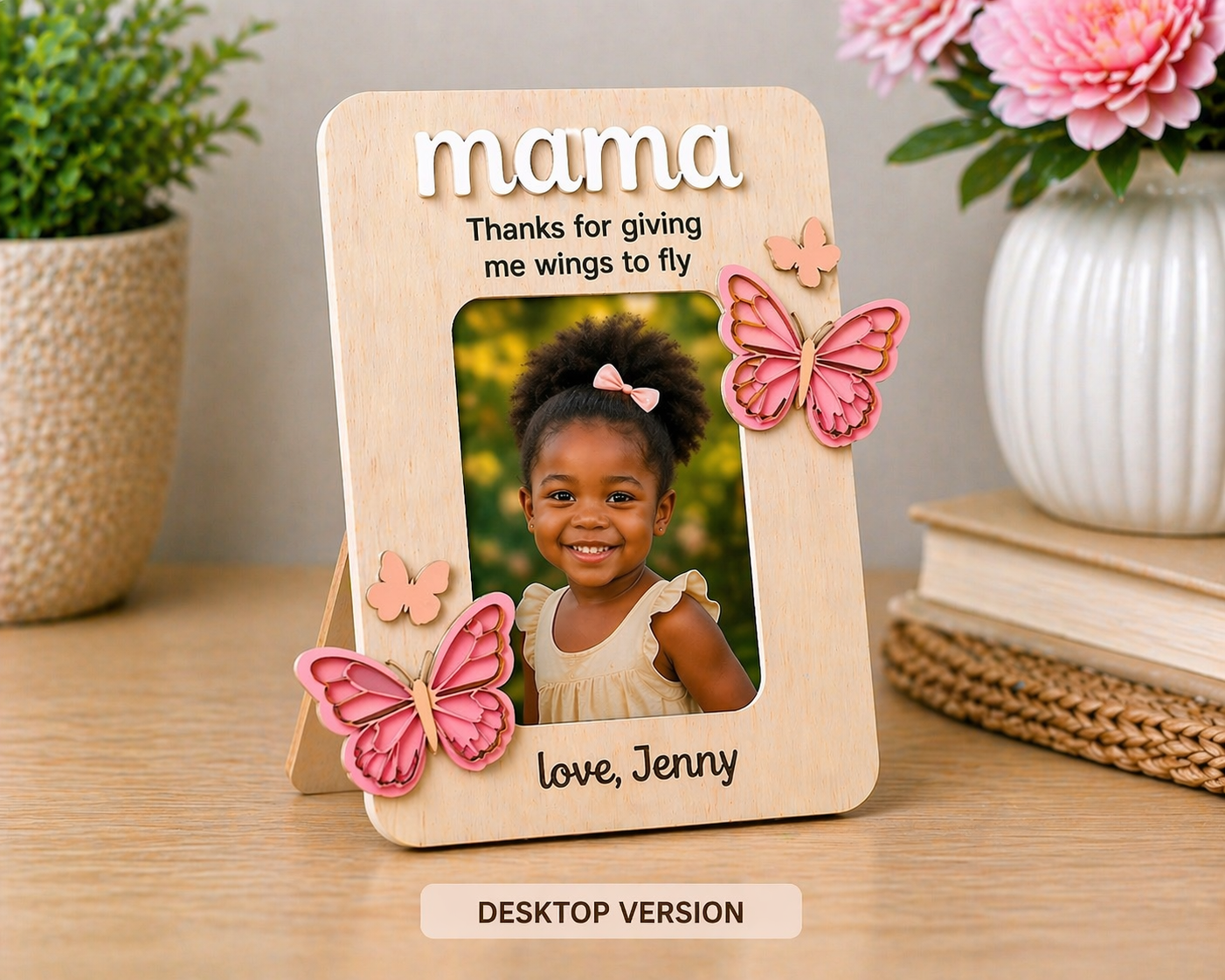Butterfly Picture Frame/Magnet