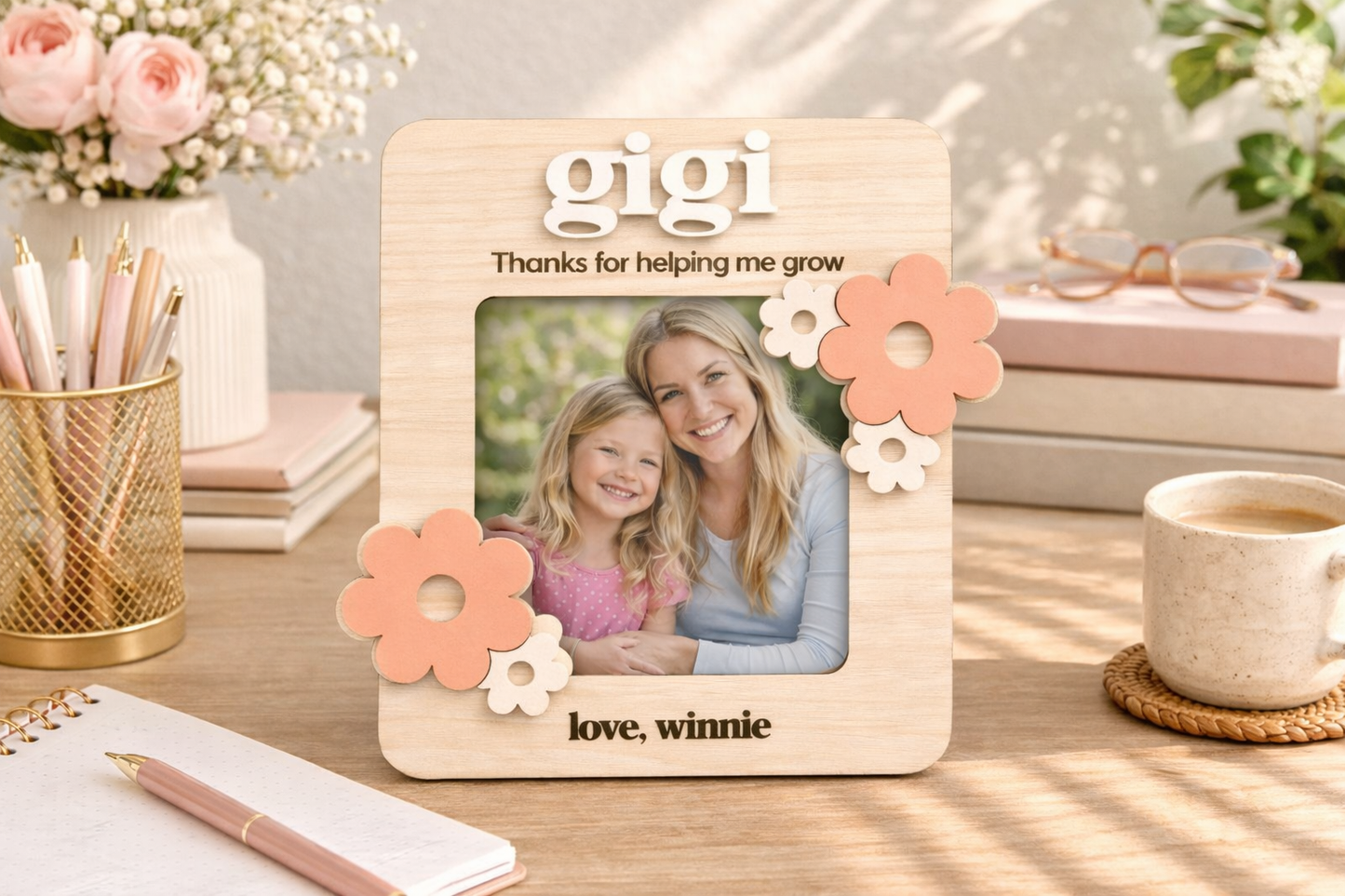 Thanks for Helping Me Grow Frame/Magnet