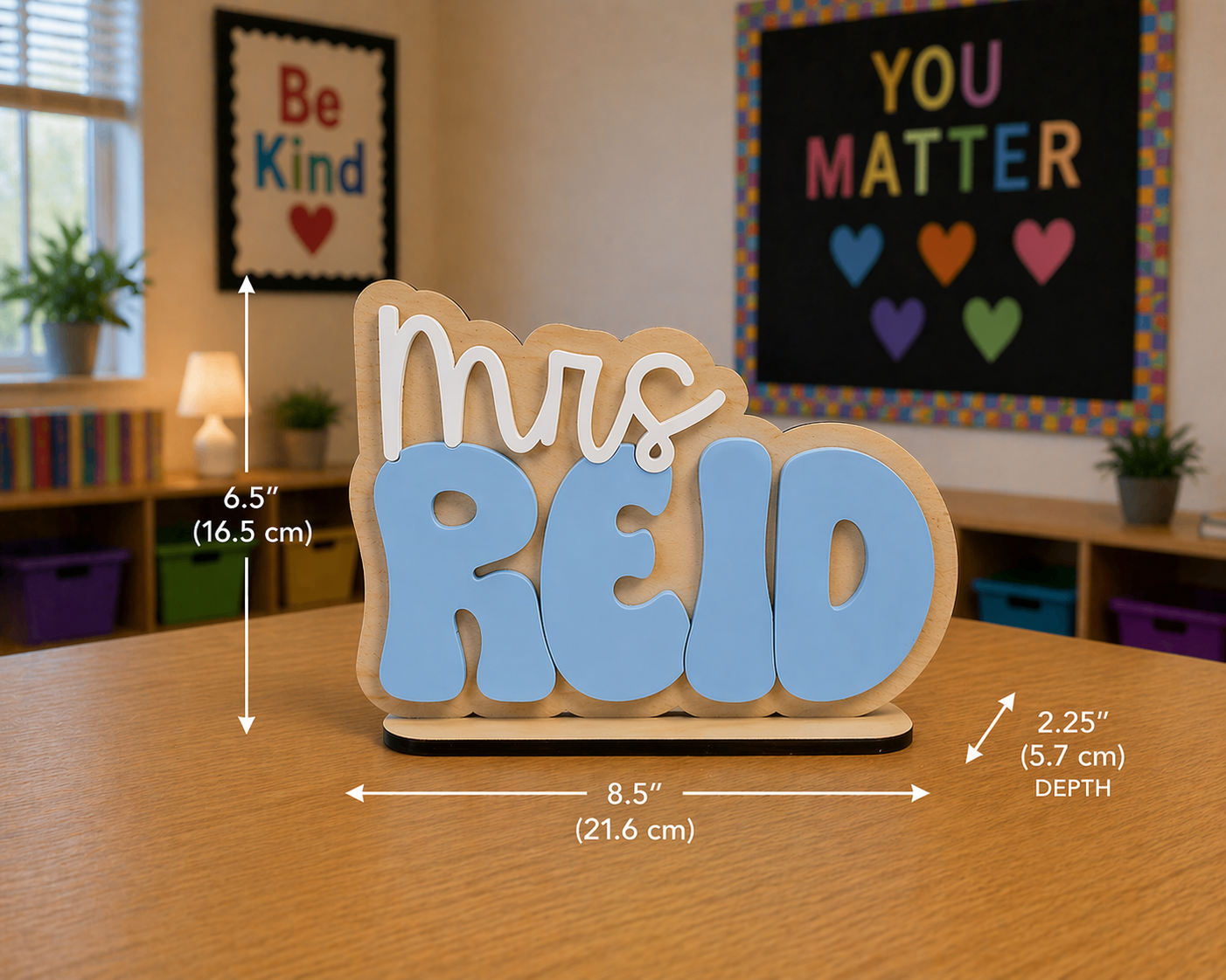 Free Standing Name Sign