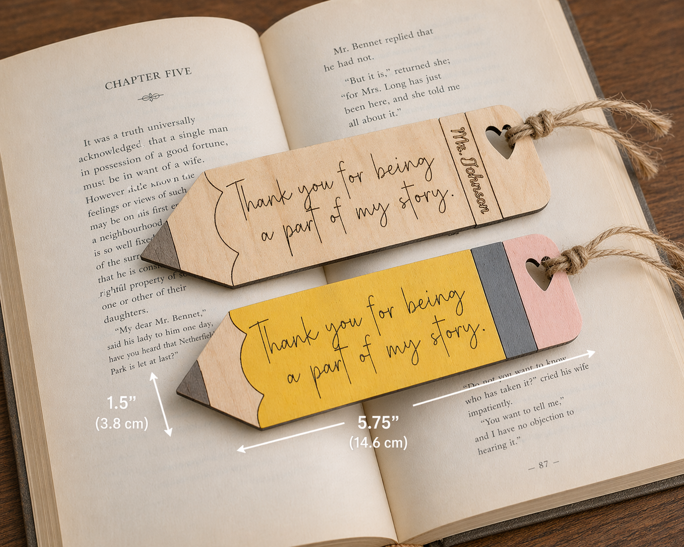 Teacher Book Mark set