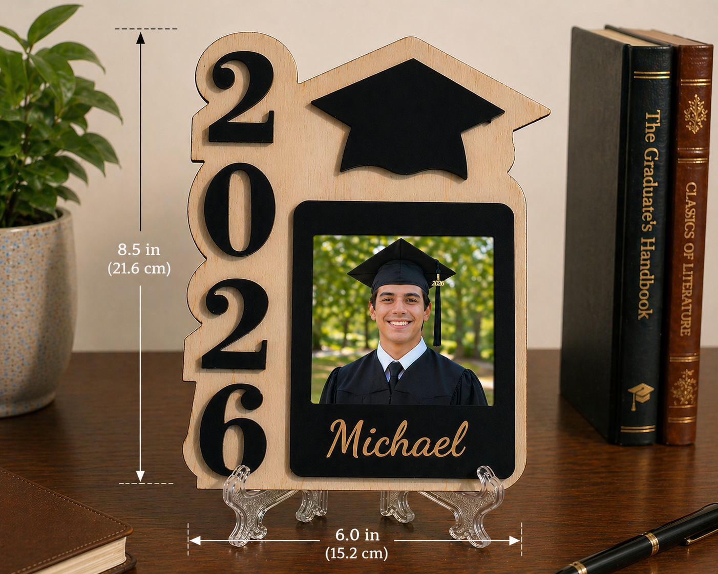 Personalized Graduation Desktop Frame